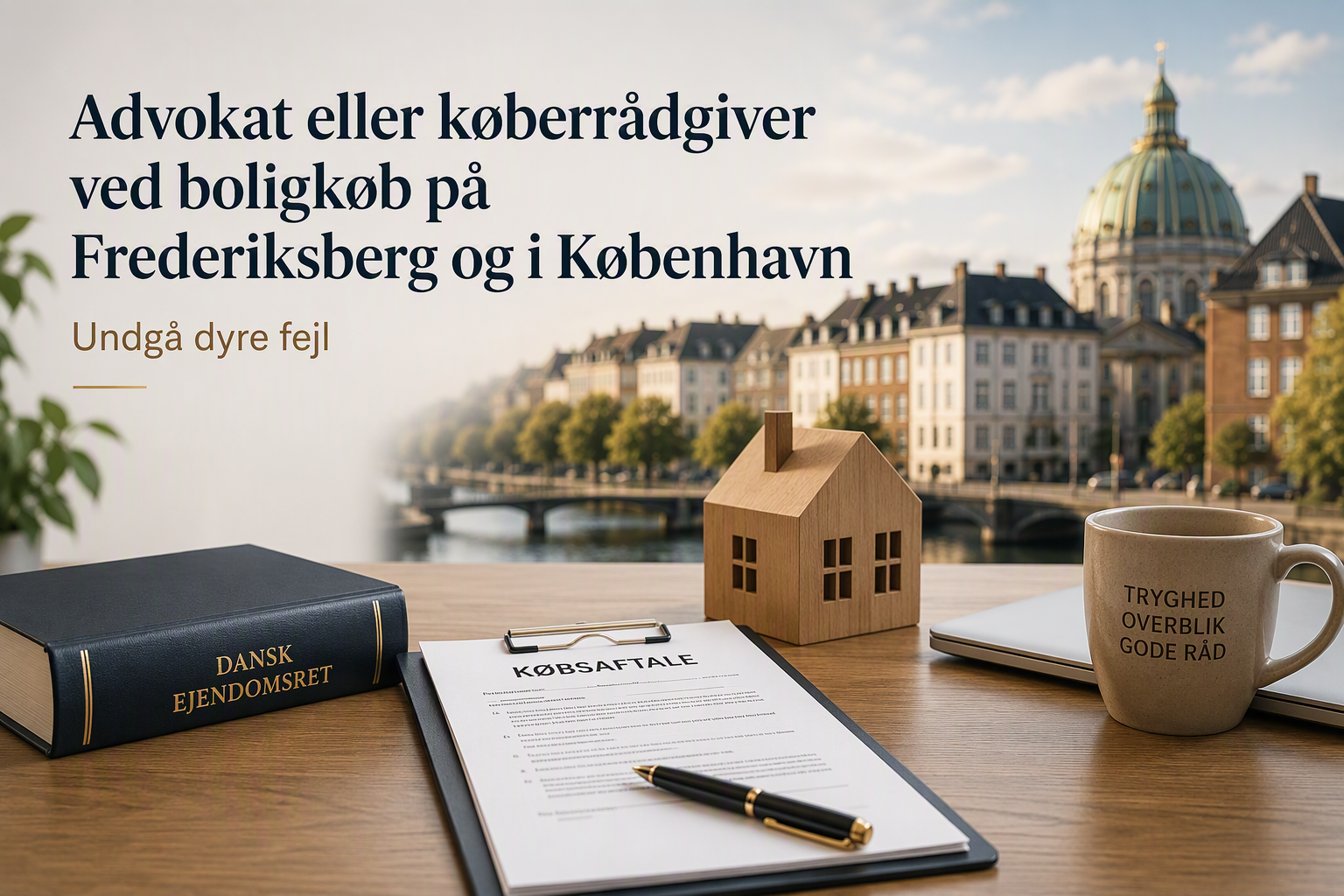 Advokat eller køberrådgiver ved boligkøb på Frederiksberg og i København. Købsaftale, juridisk rådgivning og køberrådgivning ved boligkøb.